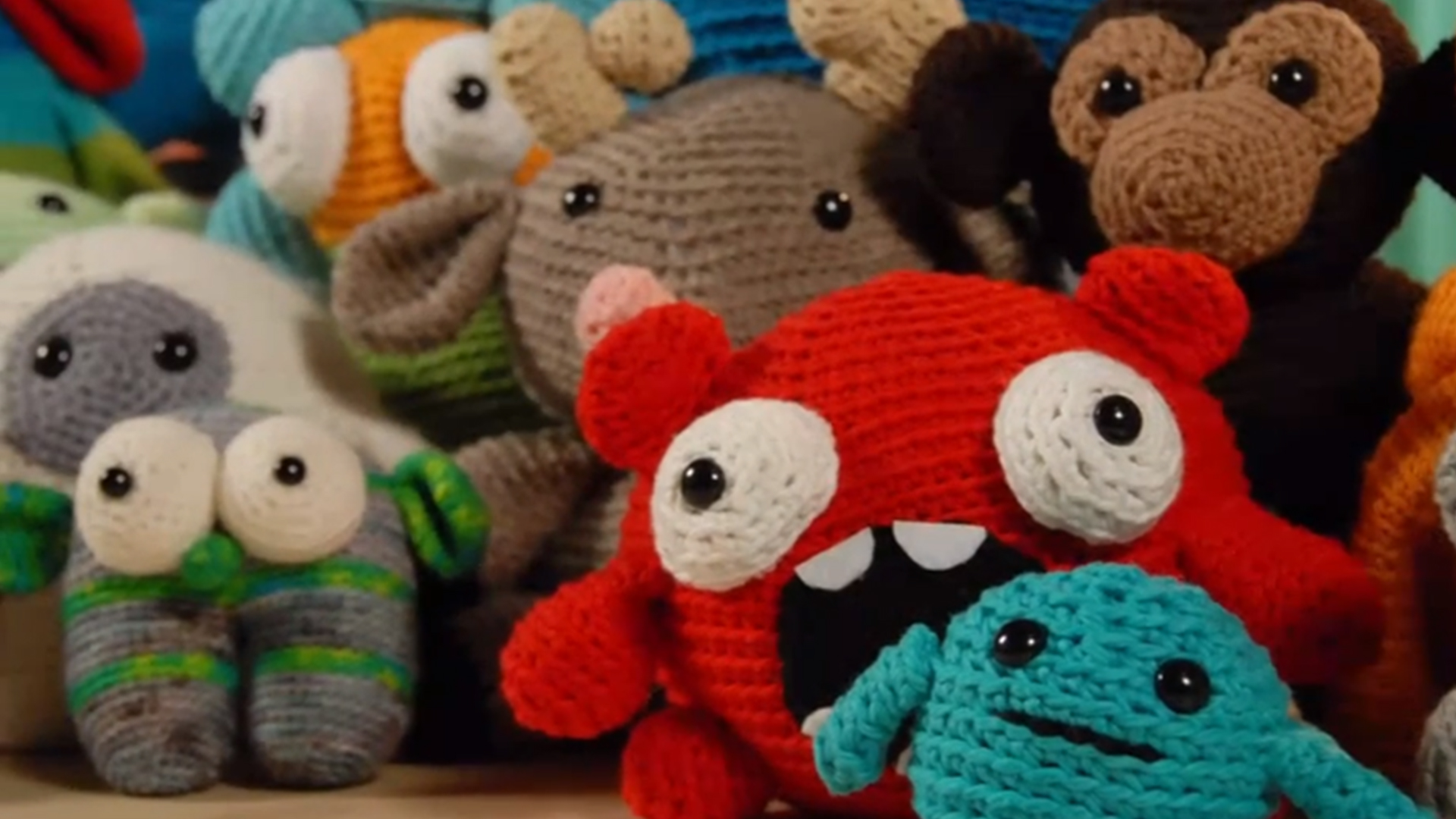 Amigurumi monsters