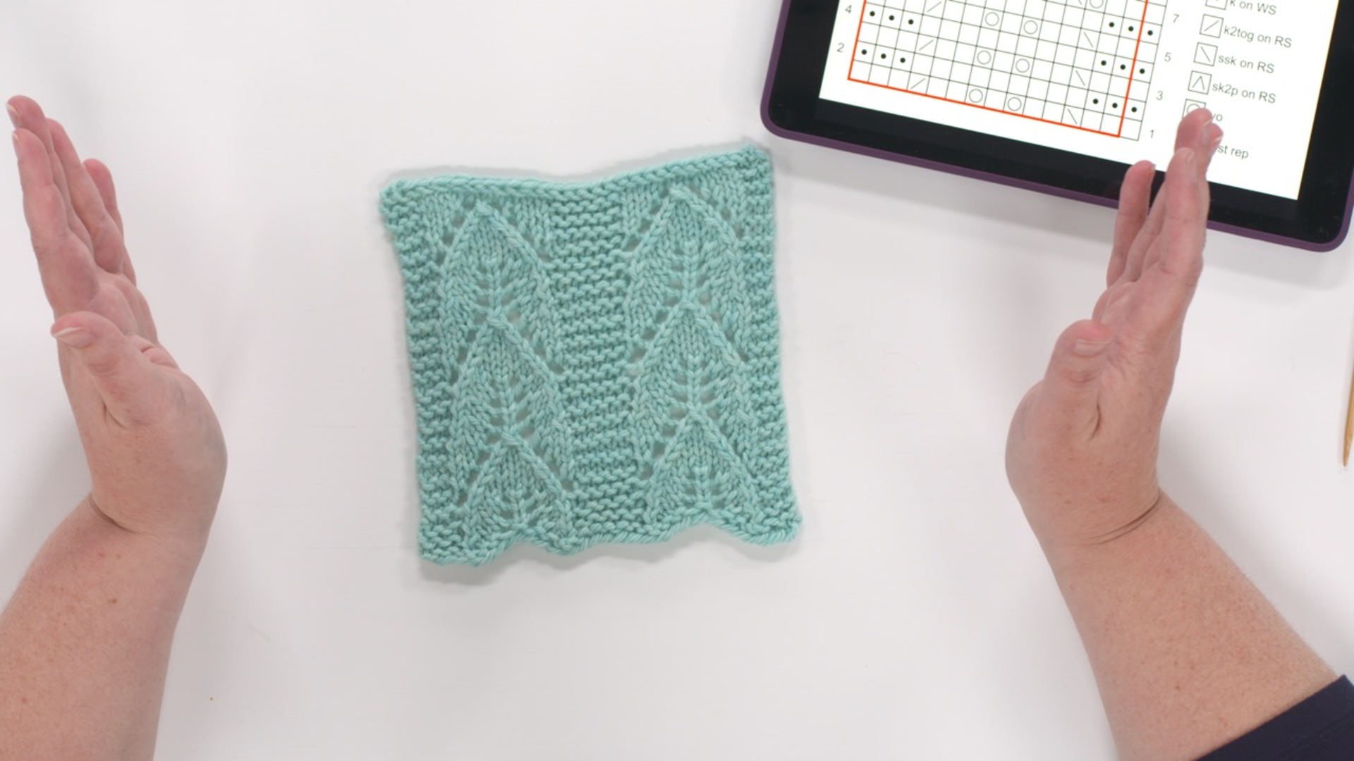 Session 4: Leaf Pattern with Garter Stitch