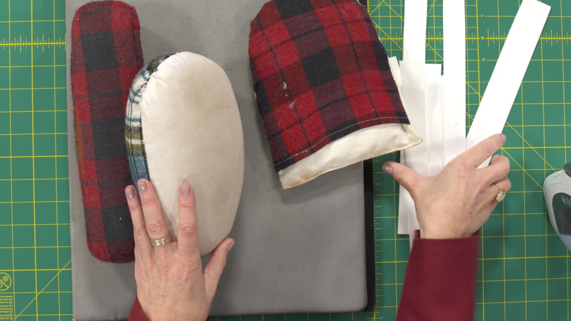 Seam Roll, Ham, Card Stock, Pressing Mitt