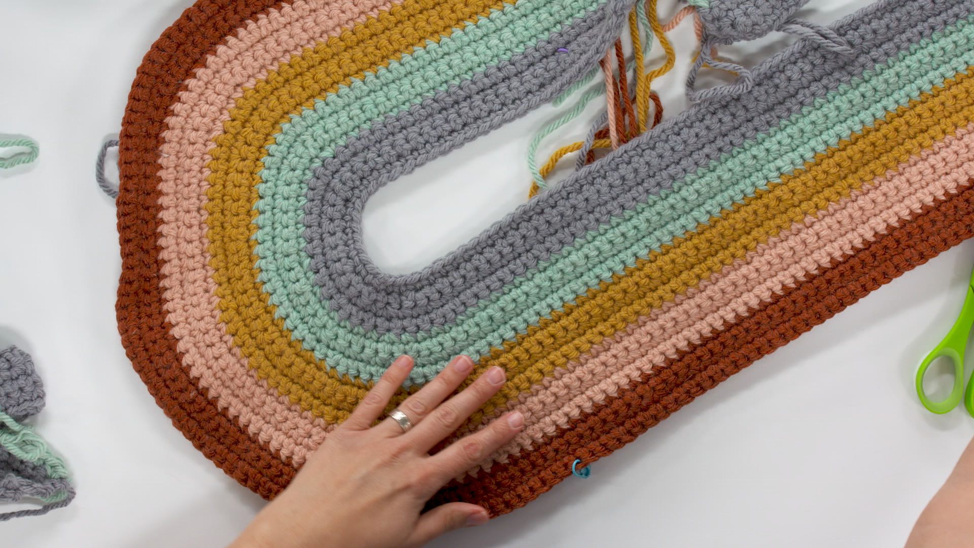 Session 5: Beginning the Rainbow Pillow