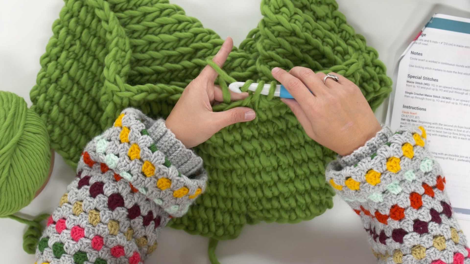 Session 2: Saint Cloud Circle Scarf