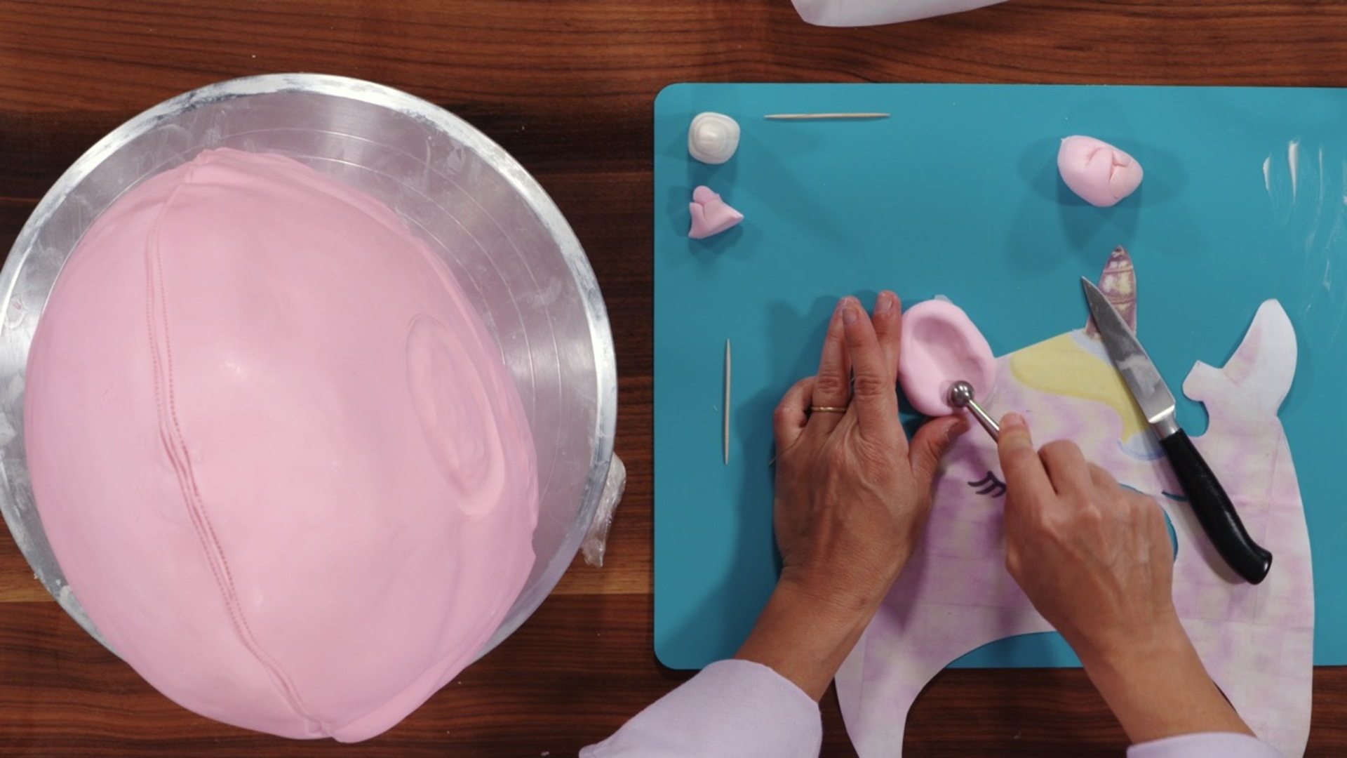 Ears & Horn & Stitching Details