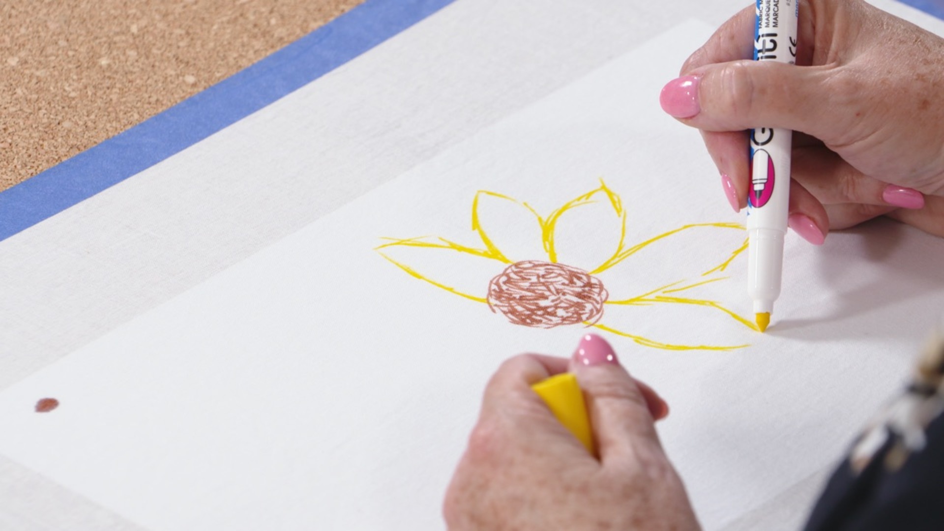 Session 2: Fabric Markers and Pastels