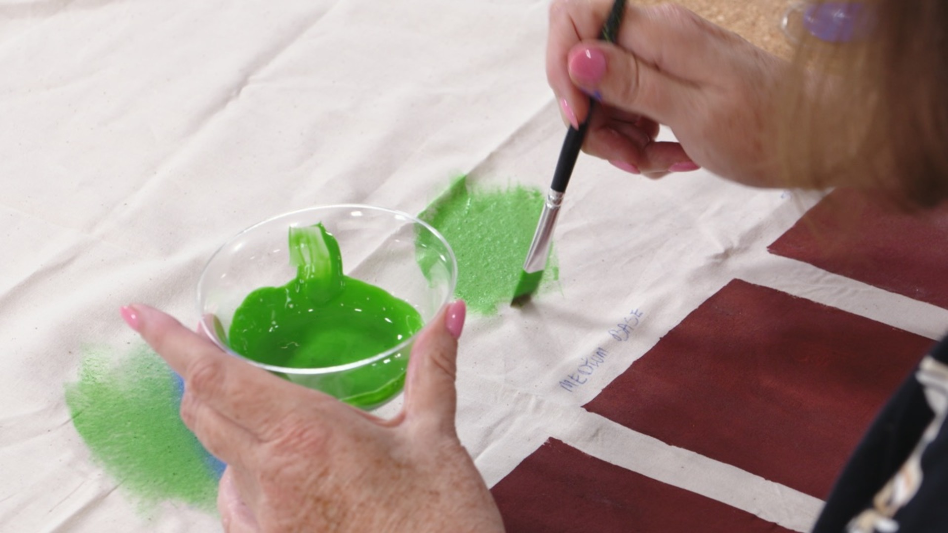 Session 3: Acrylic Paint and Fabric