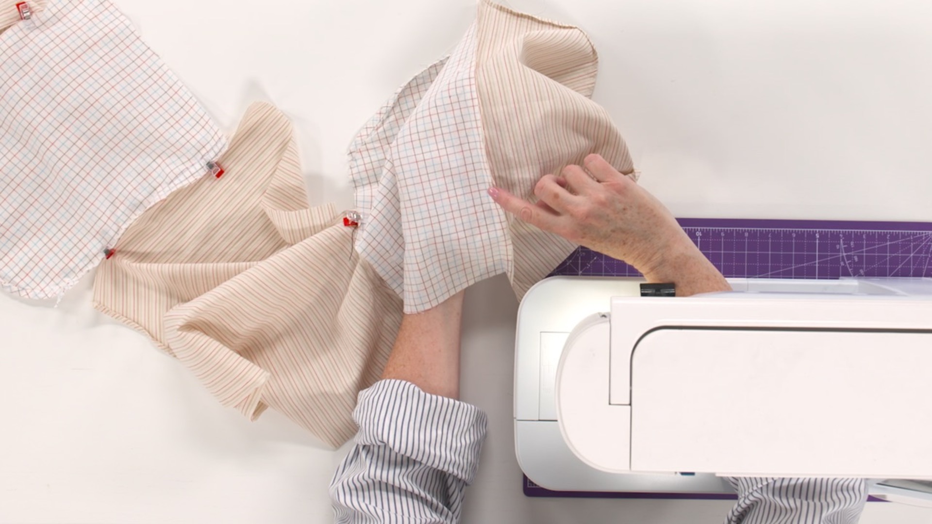 Making a Tunic from Old Button-Down Shirts