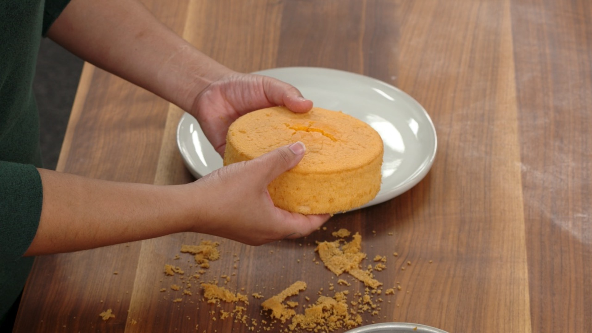 Making the Sponge Cake