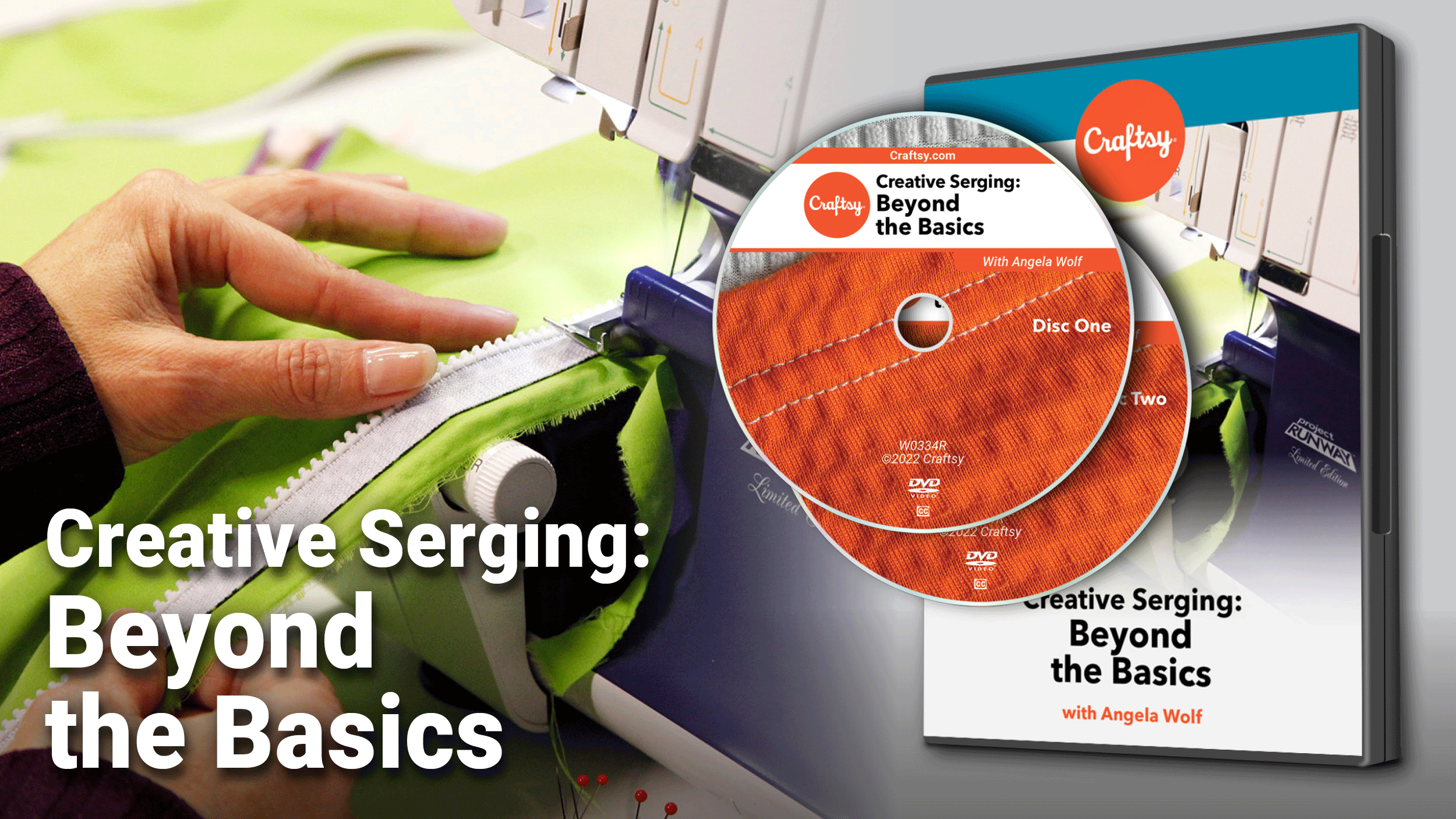 Creative Serger Beyond the Basics DVD