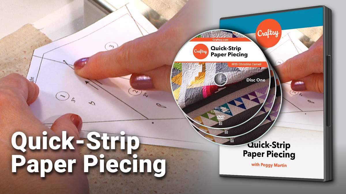 Quick Strip Paper Piecing DVD